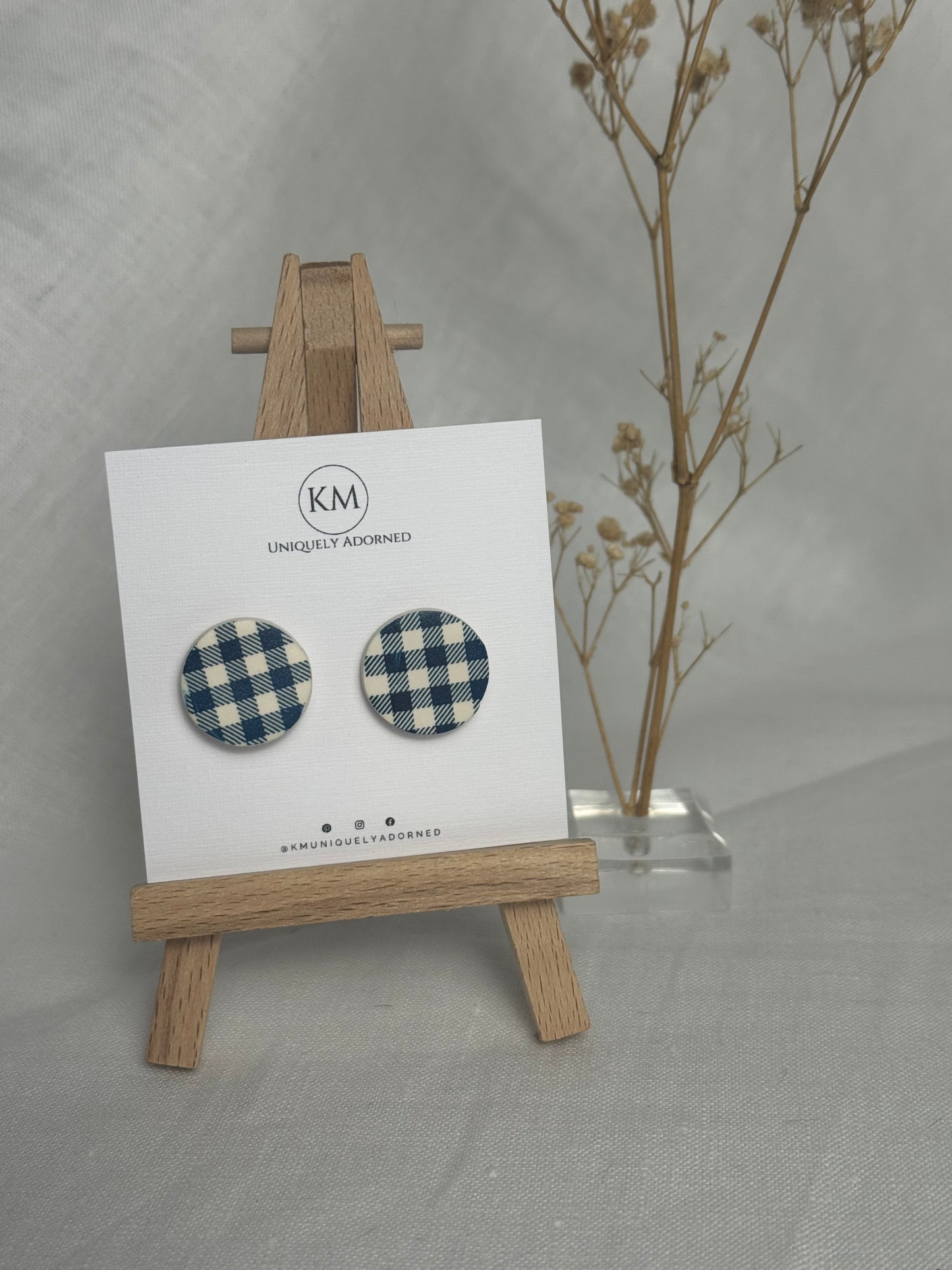 Gingham Stud