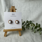 Oak Turqoise Studs