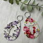 Longhorn Teardrop Pendant Keychain