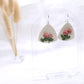 Belle Dangle - Polymer Clay earrings & Studs | Genuine leather natural pearl jewelry - km-uniquely-adorned